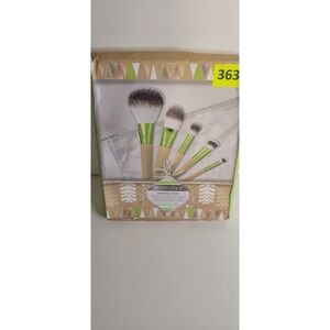 EcoTools Vibes Kit Makeup Brush Gift Set with Travel Brush Bag